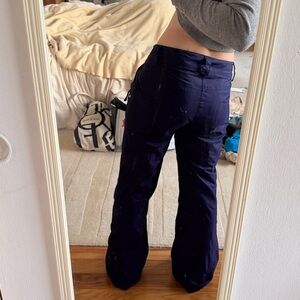 The North Face Deep Purple lined snow Pants